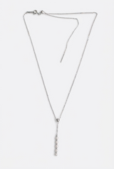 Delicate pearl necklaces