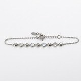 Emerald Bracelet & Mother-of-Pearl Necklace