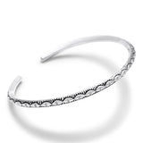 SILBER ARMREIFEN : "DESERT EYE"