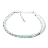 SILVER LOVER FUSSKETTE