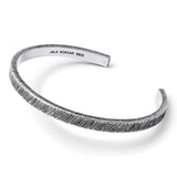 Silber Armreifen: "Ruff"