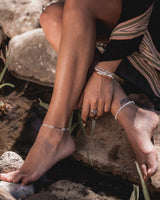 SÜSSWASSERPERLEN FUSSKETTE