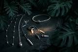 Durchzieh-Ohrring mit Süßwasserperle aus 925 Silber – Pearl Line