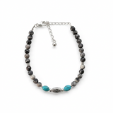 Turquoise Soul - Zebrajasper