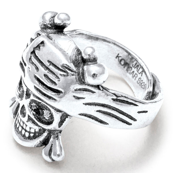 SILBER RING : "Pirate"